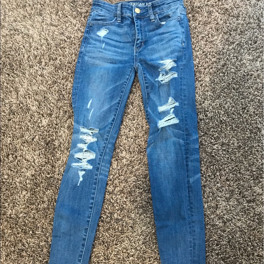 American Eagle Ripped Jeans